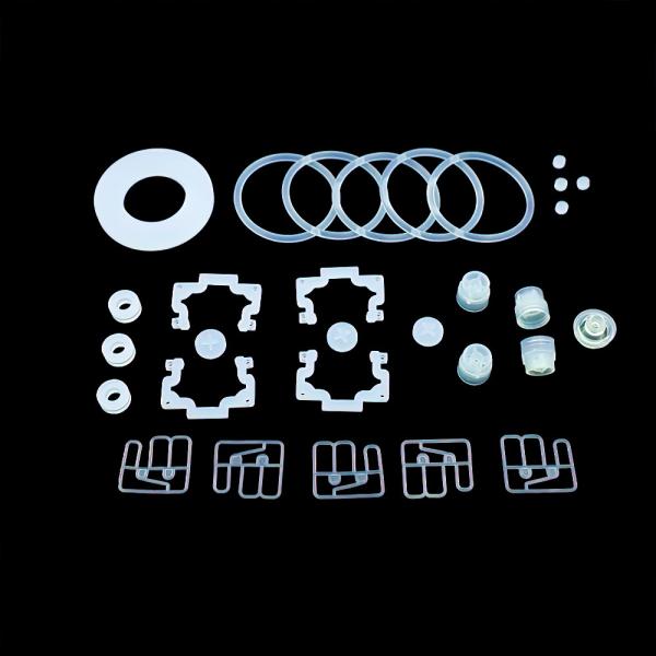 Custom Silicone Rubber Parts , Compression Molded Medical Silicone Rubber Product