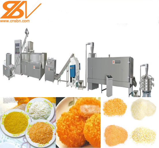 Energy Saving Breadcrumb Making Machine 160kg/H 21.8×2×2 M Low Cost