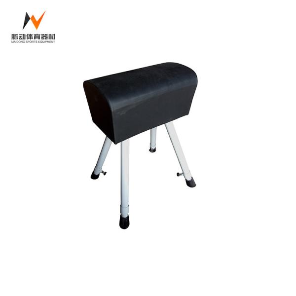 Waterproof PU Gymnastic Training Pommel Vaulting Horse for Gymnastic Demonstrations