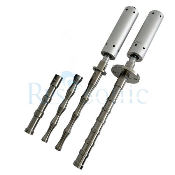 Ultrasonic homogenizer emulsifier in different industrial usage with high amplitude sonotrode