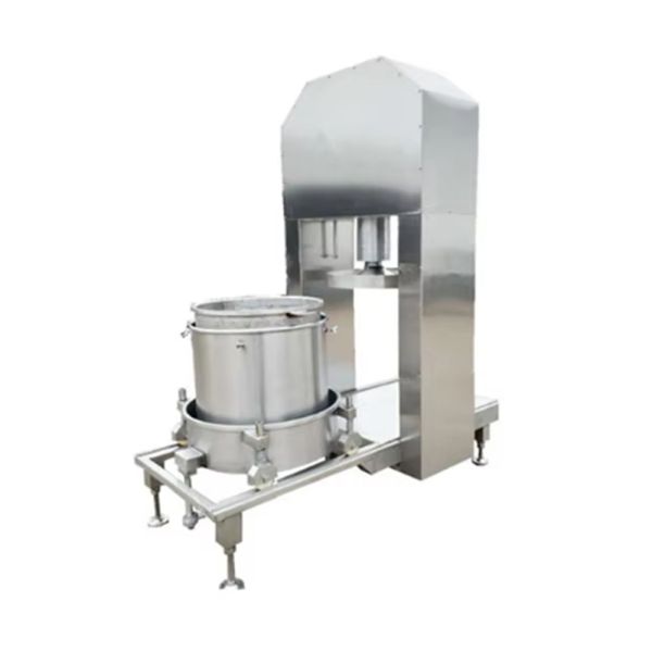 Custom Commercial 36L Manual Hydraulic Jack Honey Fruit & Vegetable Press Stainless Steel Commercial Hydraulic Cold-Press Grape Juicer