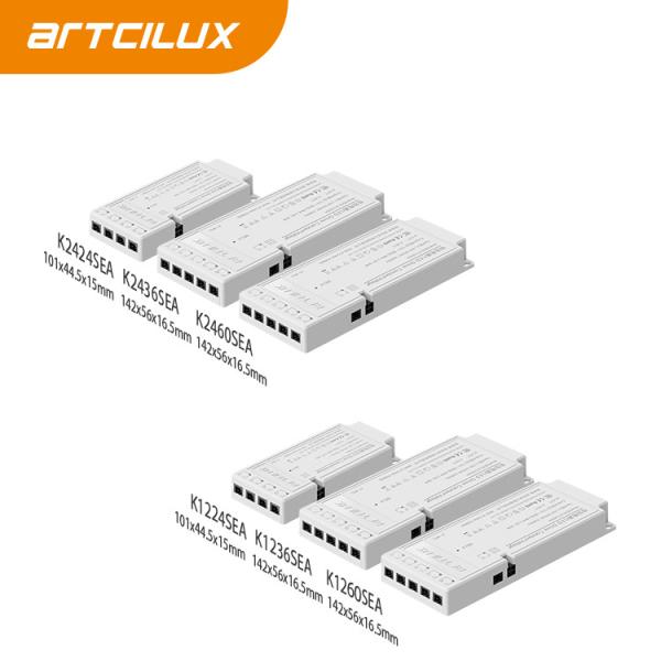 12V 24W Constant Voltage DC Power Supply for Smart LED Control Direct SEA Series