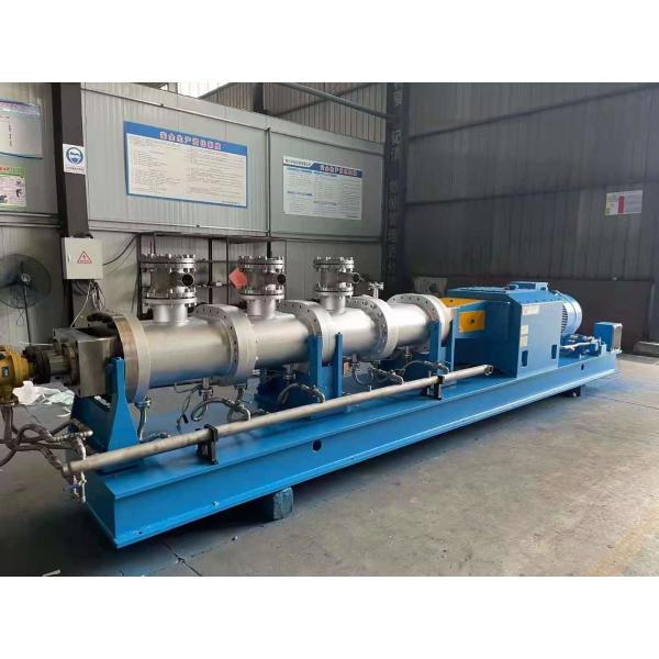 90KW 250mm Twin Screw Extruder Center Distance 186mm