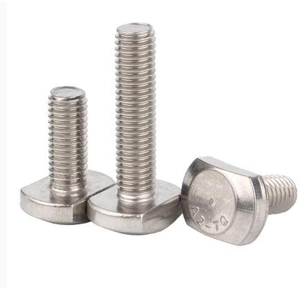 GB37 Stainless Steel 304/316 T- Bolts for T Shaped Channel / T-shaped Clamp Screws Photovoltaic