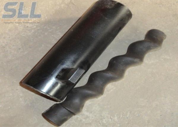 Cement mortar spraying machine stator rotor putty coating machine rubber cover screw accessories