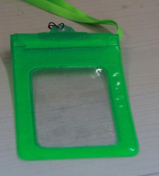 Colorful  Waterproof PVC Fabric Carrier Bags For Cellphone Protect in Swimming