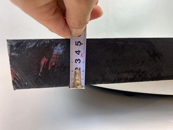 Des plaquettes de décharge en plastique recyclé 500x500x50 mm pour les camions de pompage de béton