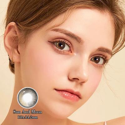 14.2mm Diameter Special Contacts For Dry Eyes 46% Water Content Uv Protection CE