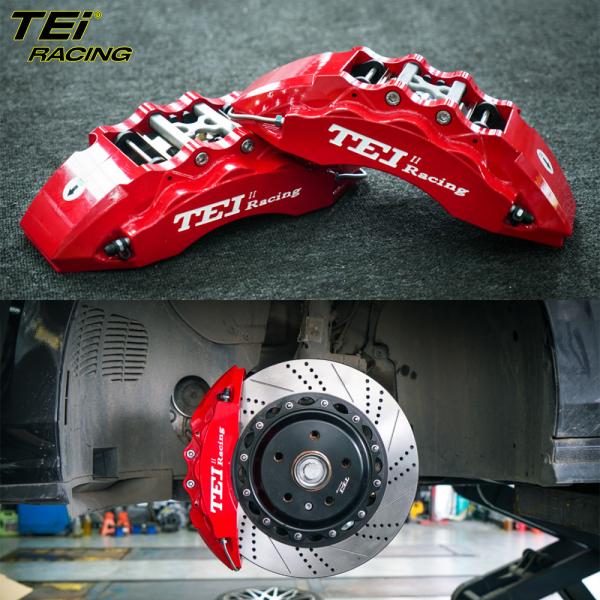 Front 6 pot and rear 4 pot caliper BBK auto brake system For Volkswagen Golf 8GTI 18 inch rim