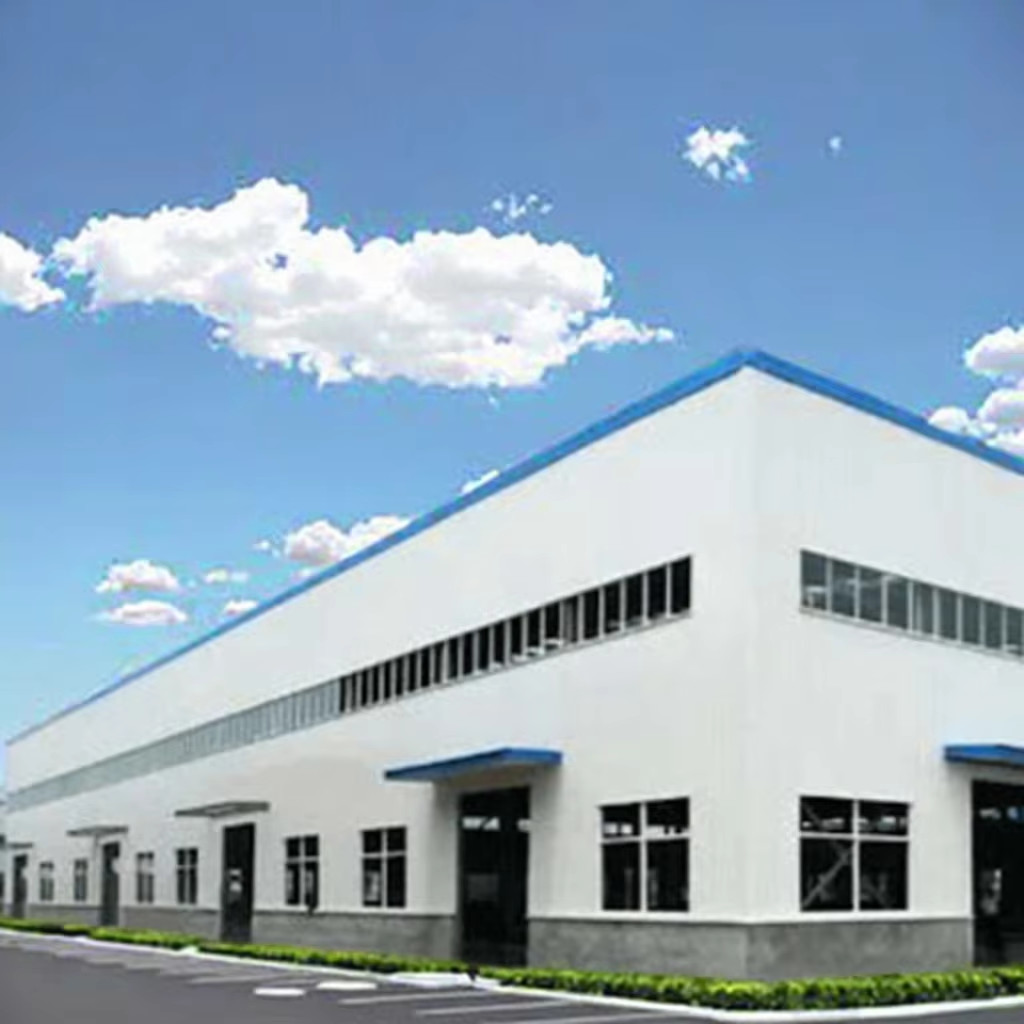 Q355 Welded Modern Prefabricated Steel Frame Building Prefab Workshop Anti Wind