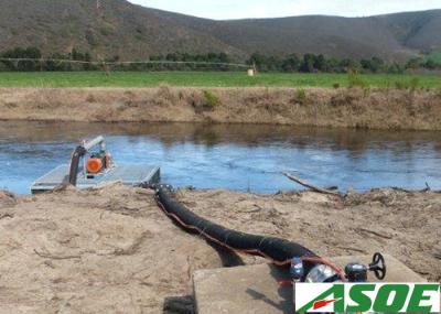 Frac Water Discharge Weave PVC Delivery Hose , 10 Inch Water Hose PVC 10 Bar 150 Psi