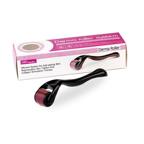 NO Plugs Type Medical Grade DRS540 Microneedle Derma Roller for Skin Care Routine