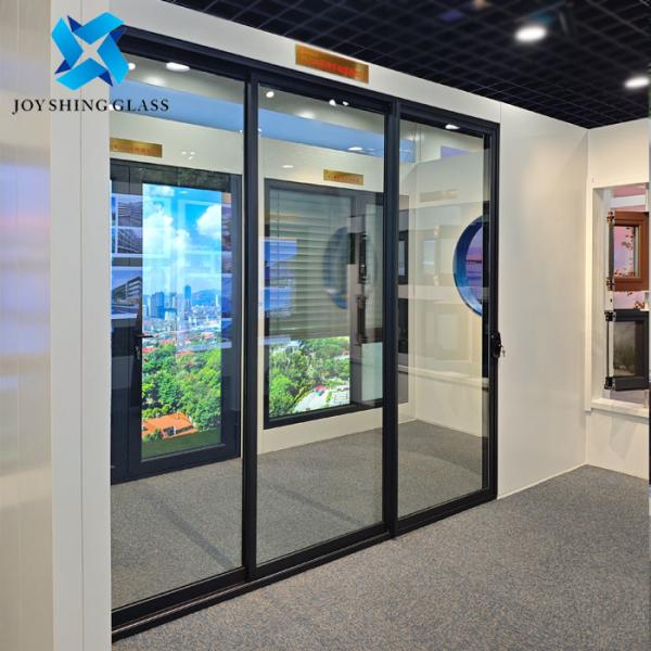 Horizontal Sliding Aluminum Glass Door For Living Room