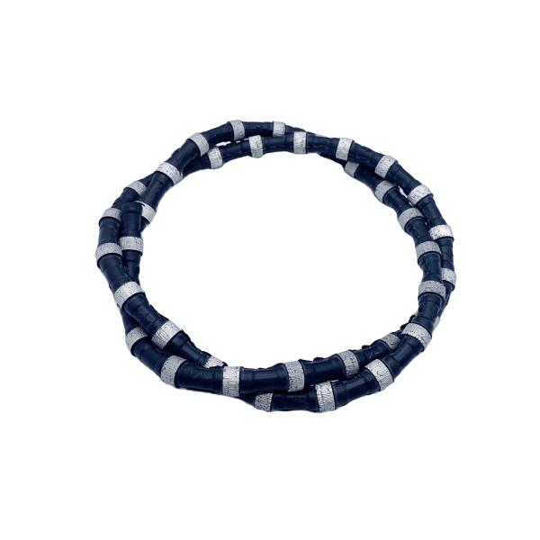 Customized Support Diamond Wire Saw 11.5mm Sintered Bead Rope for Marble Quarry Mining