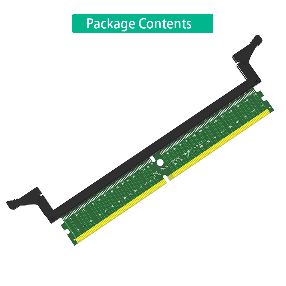 Карта защиты PCIe U-DIMM 288Pin Adapter DDR5 для тестирования памяти