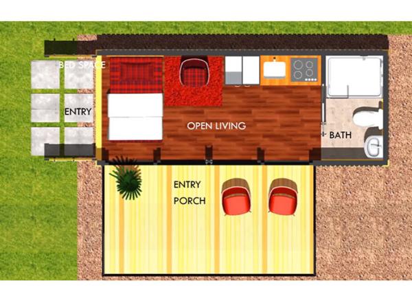 Tailor-made Solar Power Casas Prefabricadas Prefab Houses 20ft 40ft Shipping Container Homes
