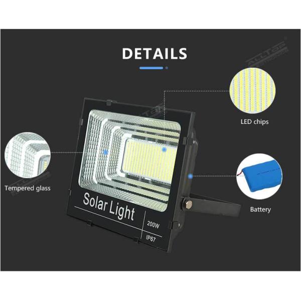 200W Solar Panel Flood Light LED Solar Flood Light for Outdoor Waterproof and Durable