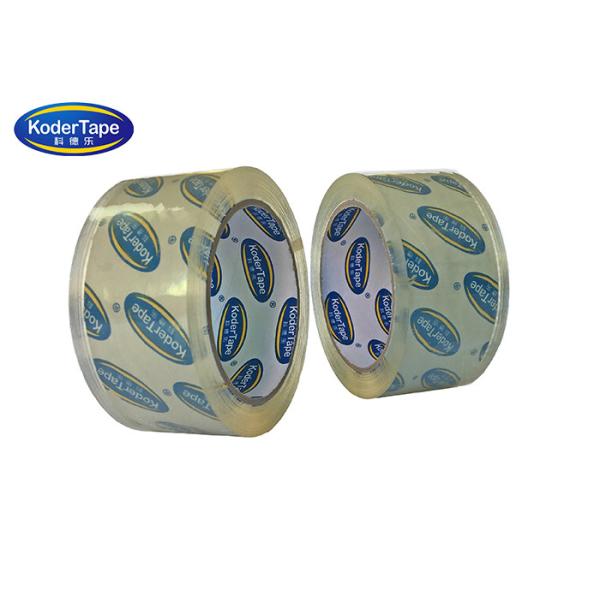 50 Micron High Tack Crystal Clear Bopp Packing Acrylic Tape With No Bubble