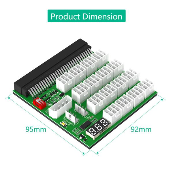 ATX 16x 6Pin 12V выключатель питания с синхронизацией и удаленным управлением 16 * 12V PCI-E 6Pin выключатель для синхронизации и удаленного управления для HP LITEON DeltaFUJIT