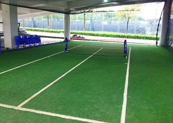 Outdoors Green Artificial Grass Fake Rug Carpet For Padel Court