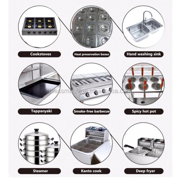 Mobile Food Cart 10% Discount Good Reputation at Home and Abroad User Friendly Design