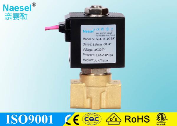 200 bar direct acting high pressure solenoid control valve for air compressor