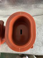 Armário de comutação de resina de fundição de 24kv através de buchas de parede para 40X10 Copper Bus-Bar