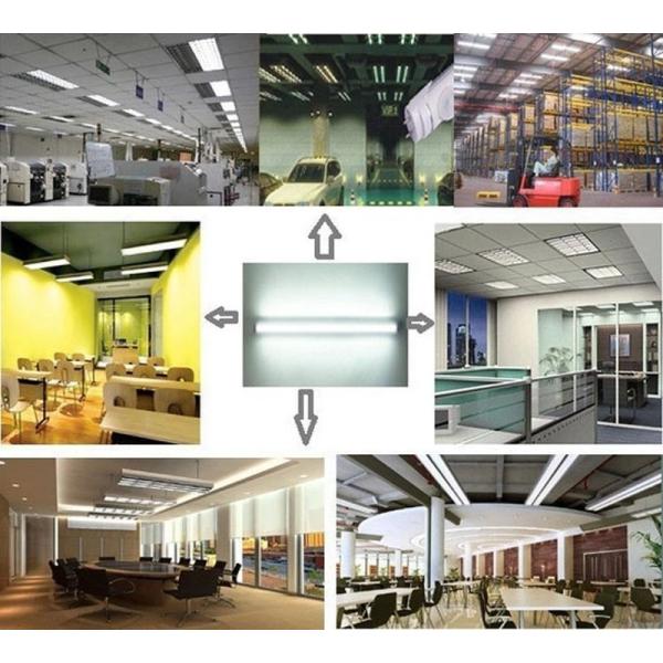 557MM 4 Pin LED Tube , FPL Type Four Pin LED Light Bulb 3500Lumen 80 CRI