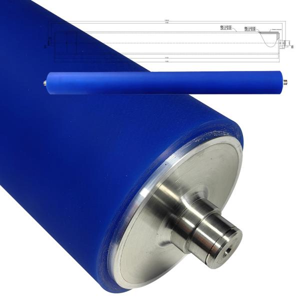 Indústria Lavável Limpeza de PCB Remover Pó Silicone Roller pegajoso Para Máquina de Limpeza