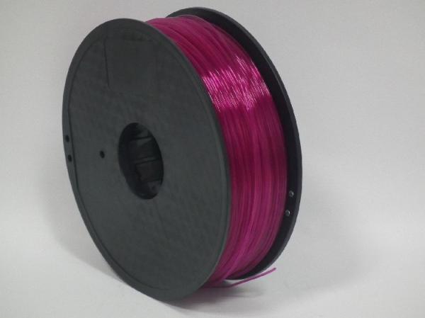 1.26kg /Piece 1.75mm 3D printer PLA filaments, Transparent PURPLE 3d printing material