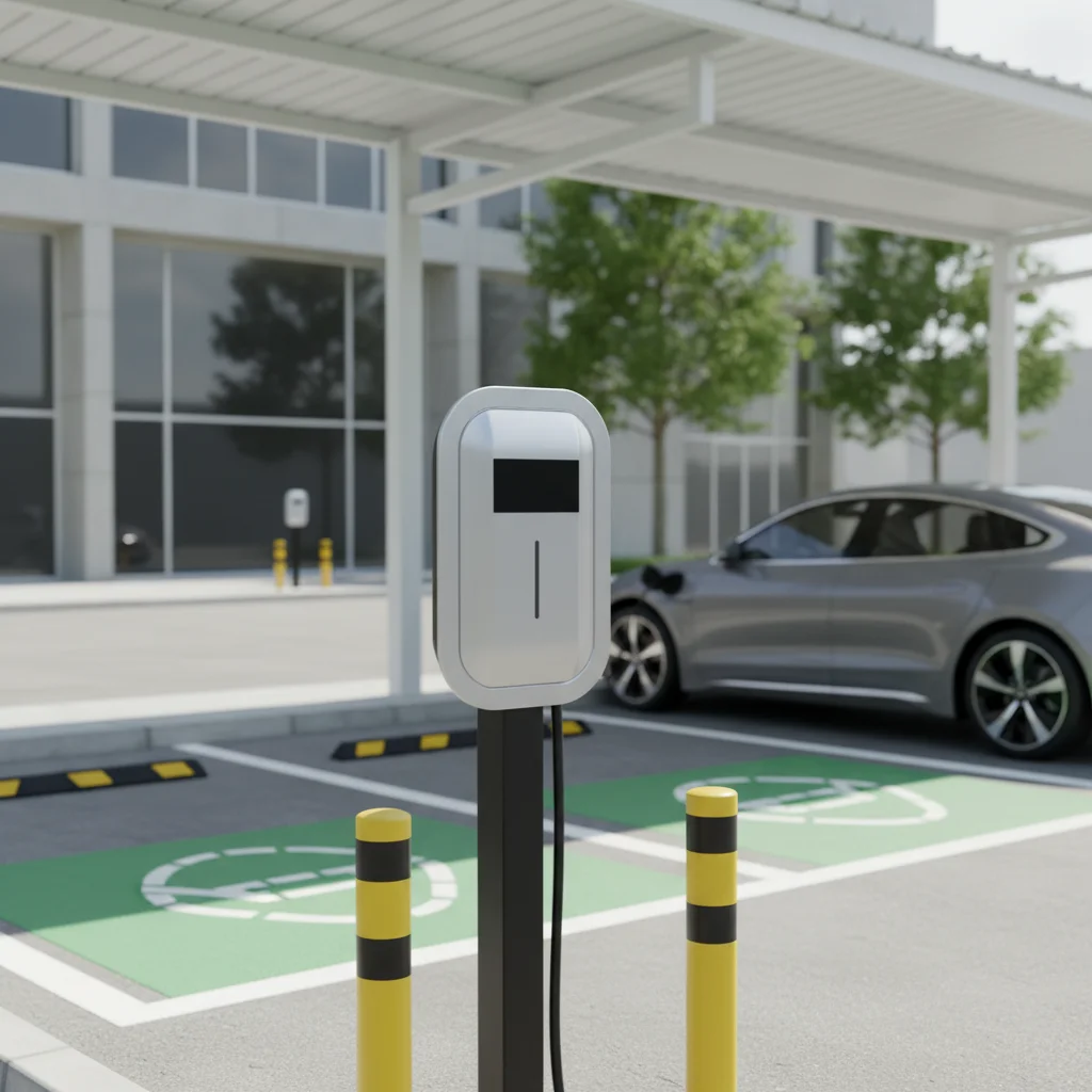 11kW Fast EV Charger with OCPP 1.6J Protocol Support and RFID Card System for Modern Workplace Charging