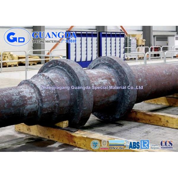 Large Forging Shaft For Cement Industry C45 Material Carbon Steel Forging