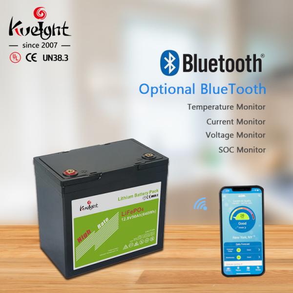 12.8v 50ah Lithium Battery Bms Built In Grade A  Power For Rv Street Light