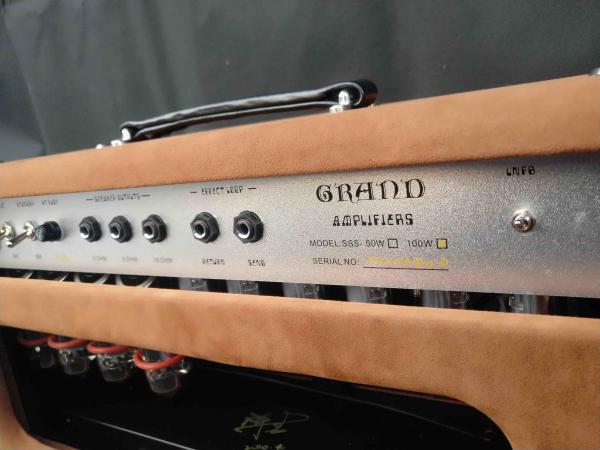 Custom Grand Tube Guitar Amp Head 100W Dumble Clone SSS Steel String Singer Valve Amplifier Series