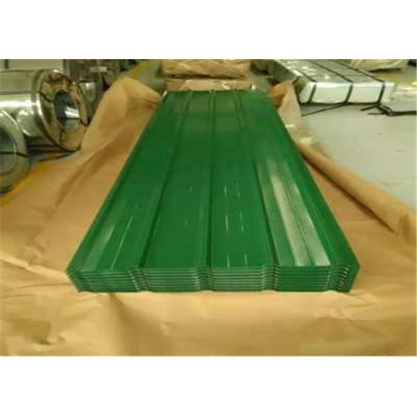 60g/m² Pre Painted Corrugated Roofing Sheet Corrugated Metal Panels