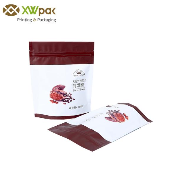 5mm Side Sealing Plastic Stand Up Pouches Custom Printing Moisture Proof