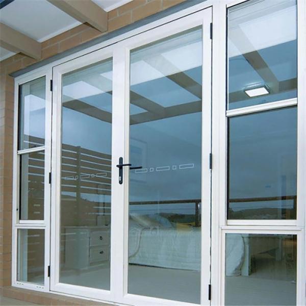 Aluminum Casement Doors In Contemporary Modern Style For 1.4mm Wall Thickness