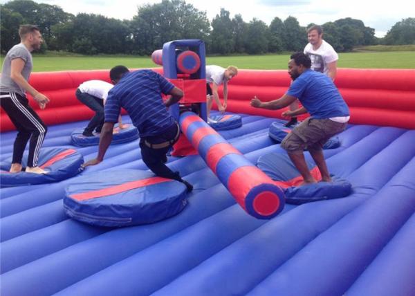 Commercial Inflatable Wipeout Course Fun Diameter 8m 0.55mm PVC Tarpaulin