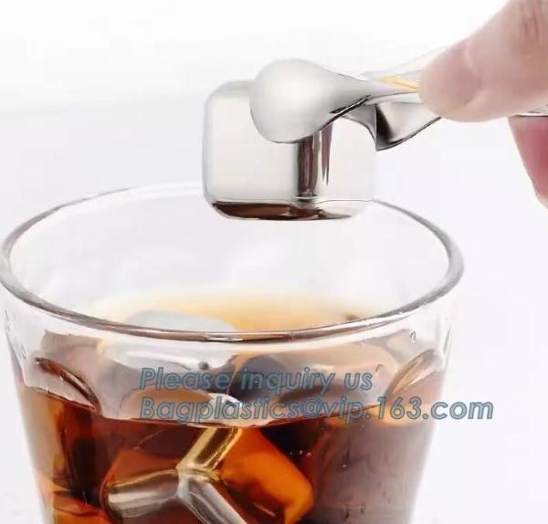 stainless steel whisky stones free sample reusable metal ice cubes, Stainless Steel Whiskey Chilling Rocks Ice Cube Whis