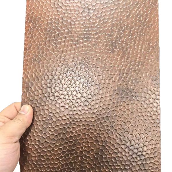 Lámina de acero inoxidable martillado anticorrosión para decoración y renovación de encimeras de bar