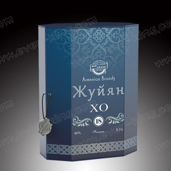 Коробка Luxure изготовленной на заказ ручки Handmade кожаная для упаковки подарка ликера