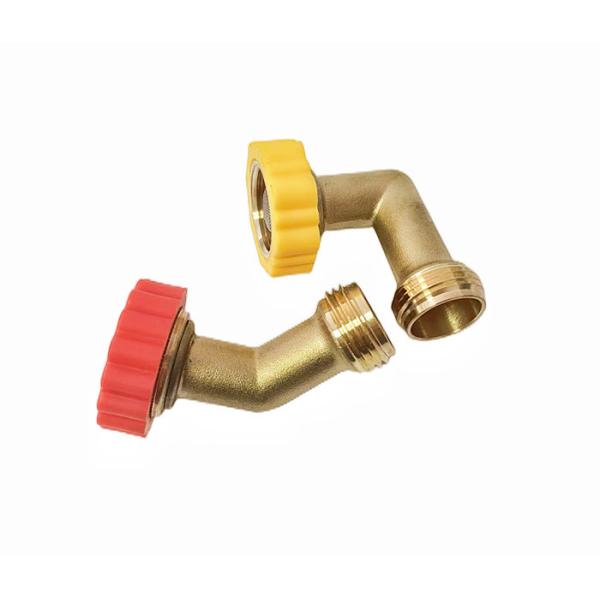 3/4NH-11.5 Lead Free Brass Elbow Garden Using 90 Degree And 45 Degree
