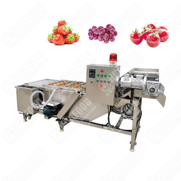 Fruit Vegetable Walnut Berry Washing Peeling Machine Water Bubble Cleaning Machine