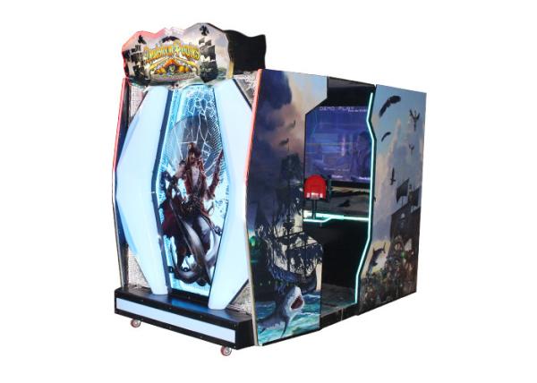 Pirate Ship Gun Shooting gallery Game Simulator For Amusement Park 450W