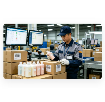 Land Transport Logistics Shipping To Vietnam Truck Transport For Cosmetic Liquid
