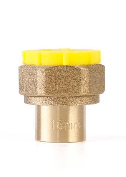 Practical Rustproof Brass Plumbing Pipe Fittings For Copper Tubing Harmless