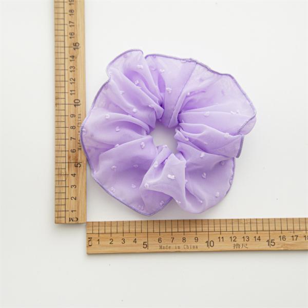 Summer ball mesh gauze art scrunchies large hair hoop headpiece ins kids girls hair rope headpiece accessories