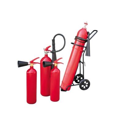 Do extintor vermelho do cilindro do CO2 10kg o fogo de combate rodou o certificado EN3