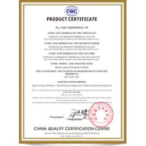 Shandong Hongtai Metal Products Co., Ltd. Certifications