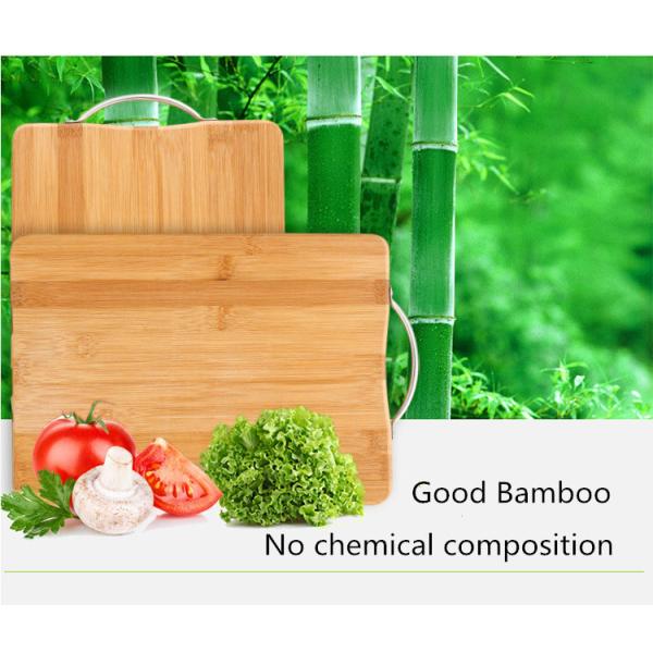 Оливка акации кухни разделочная доска 14 x 11 дюйма бамбуковая с ручкой